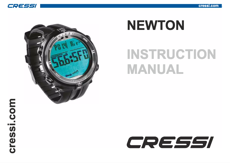 Page 1 de la notice Manuel utilisateur Cressi Newton