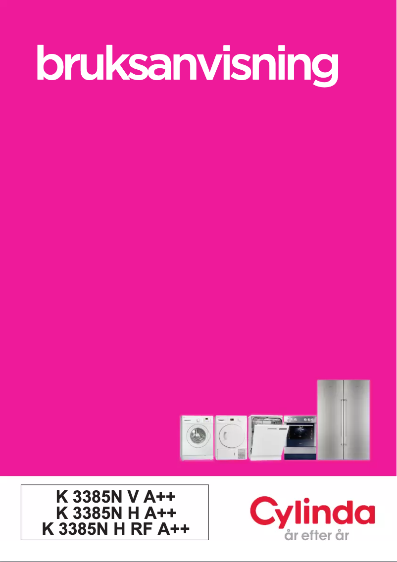 Image de la première page du manuel de l'appareil K3385NH