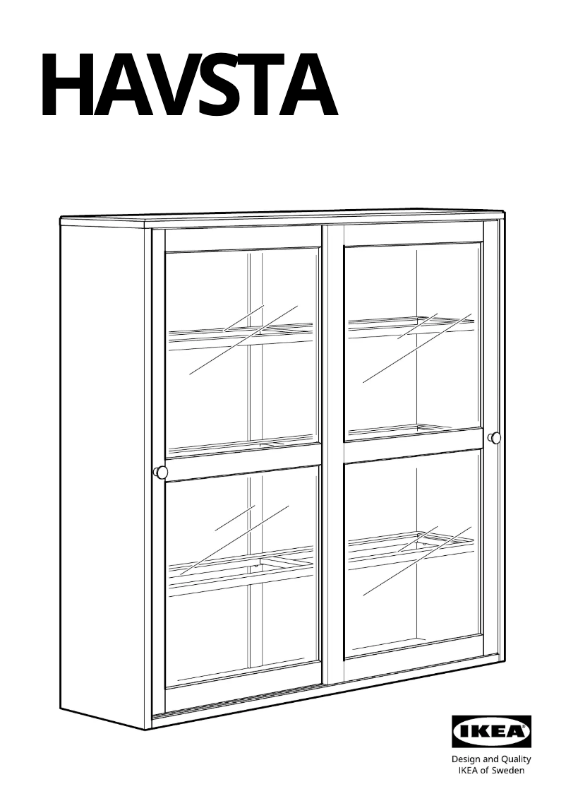 Imagen de la primera página del manual del dispositivo HAVSTA 005.292.56