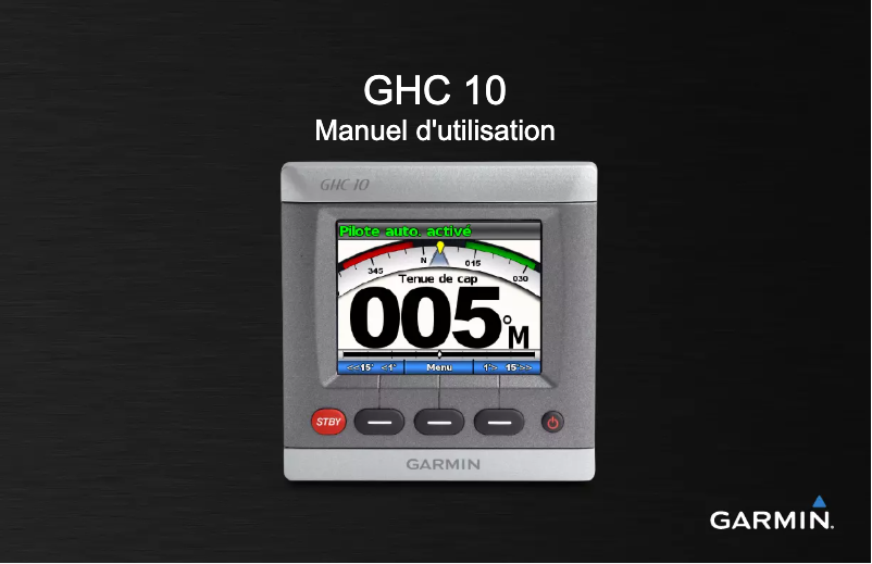 Image de la première page du manuel de l'appareil GHP 12