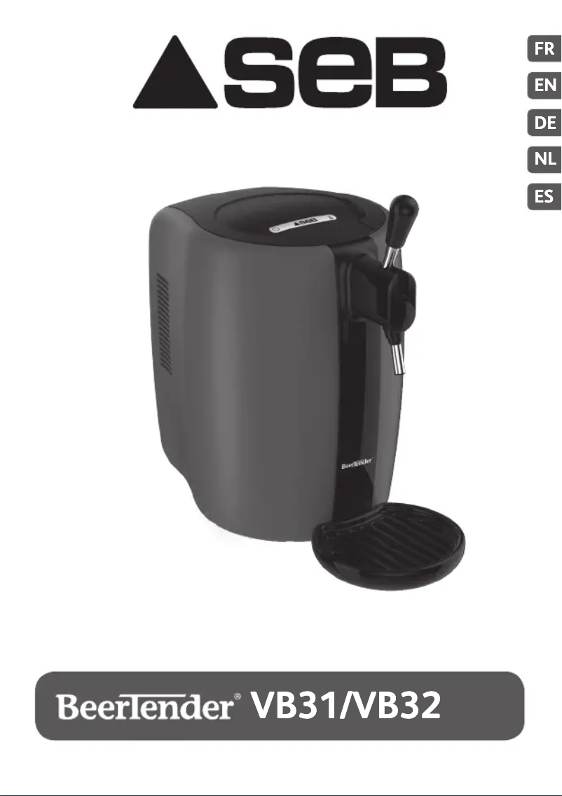 Image de la première page du manuel de l'appareil Beertender VB31