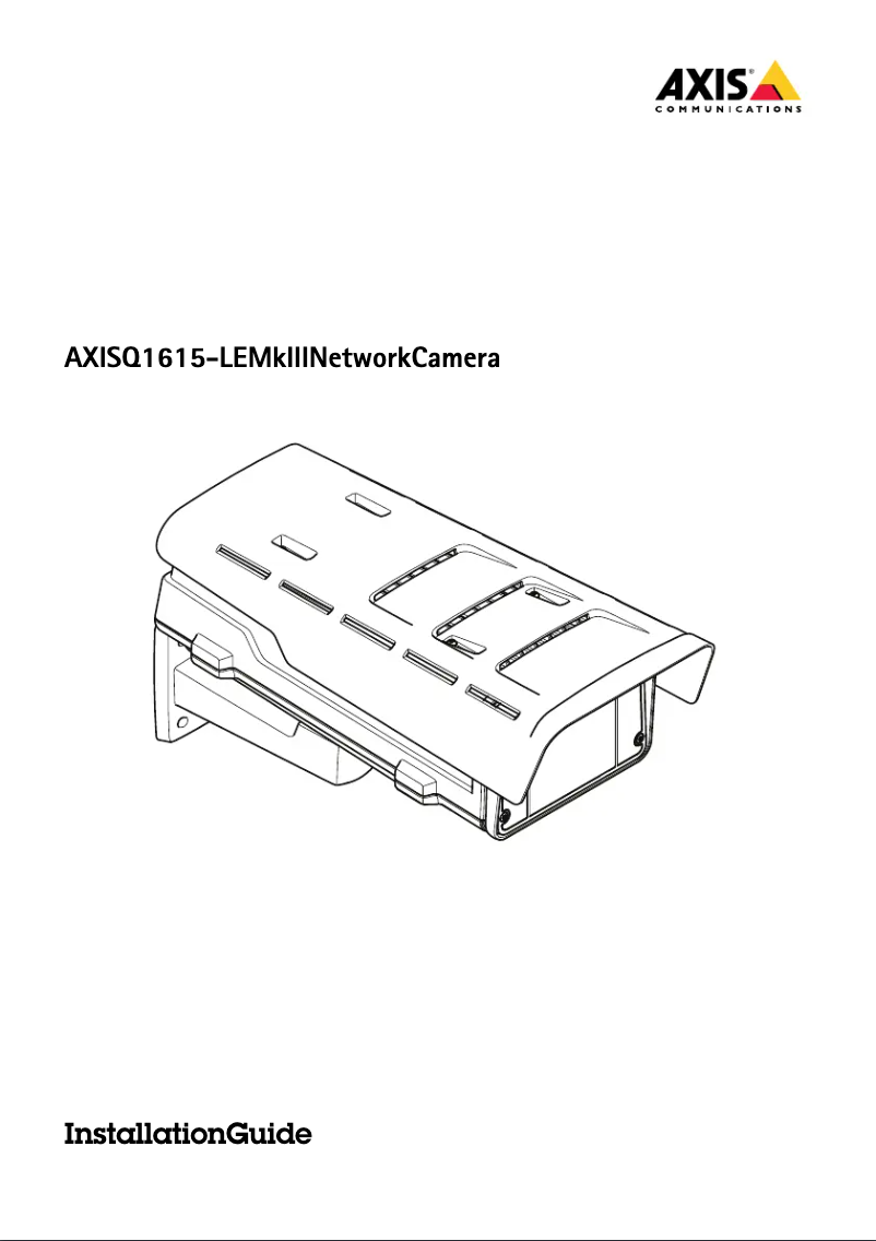 Image de la première page du manuel de l'appareil Q1615-LE