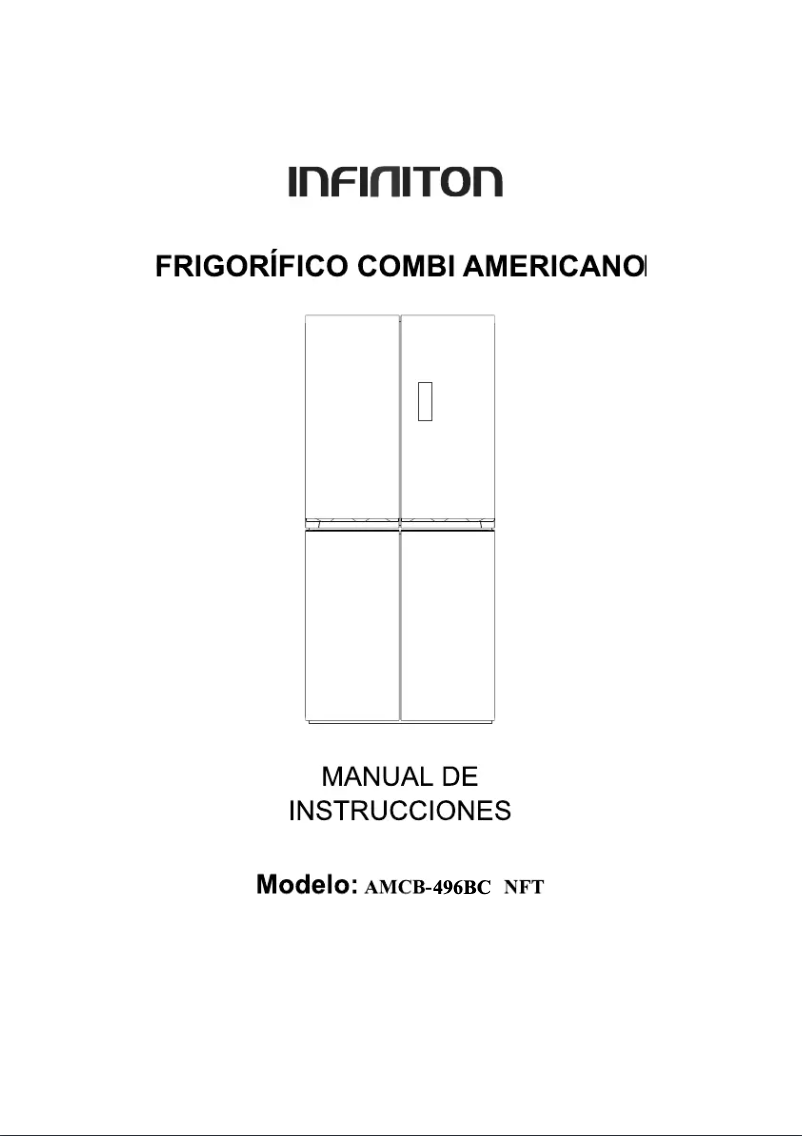Page 1 de la notice Mode d'emploi Infiniton AMCB-496BC NFT