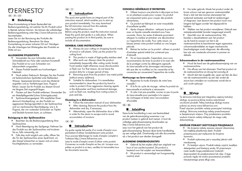 Image de la première page du manuel de l'appareil IAN 366587