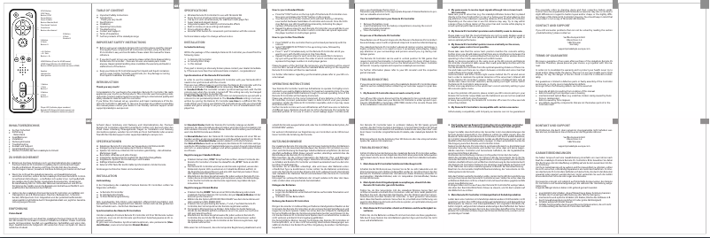 Página 1 del manual Manual de usuario Snakebyte Remote XS (Wii)