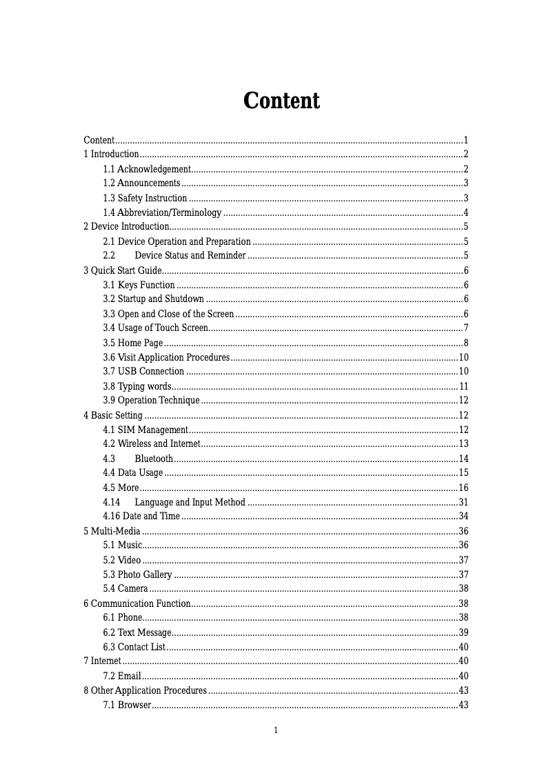 Page 1 de la notice Manuel utilisateur Lava Ivory M4