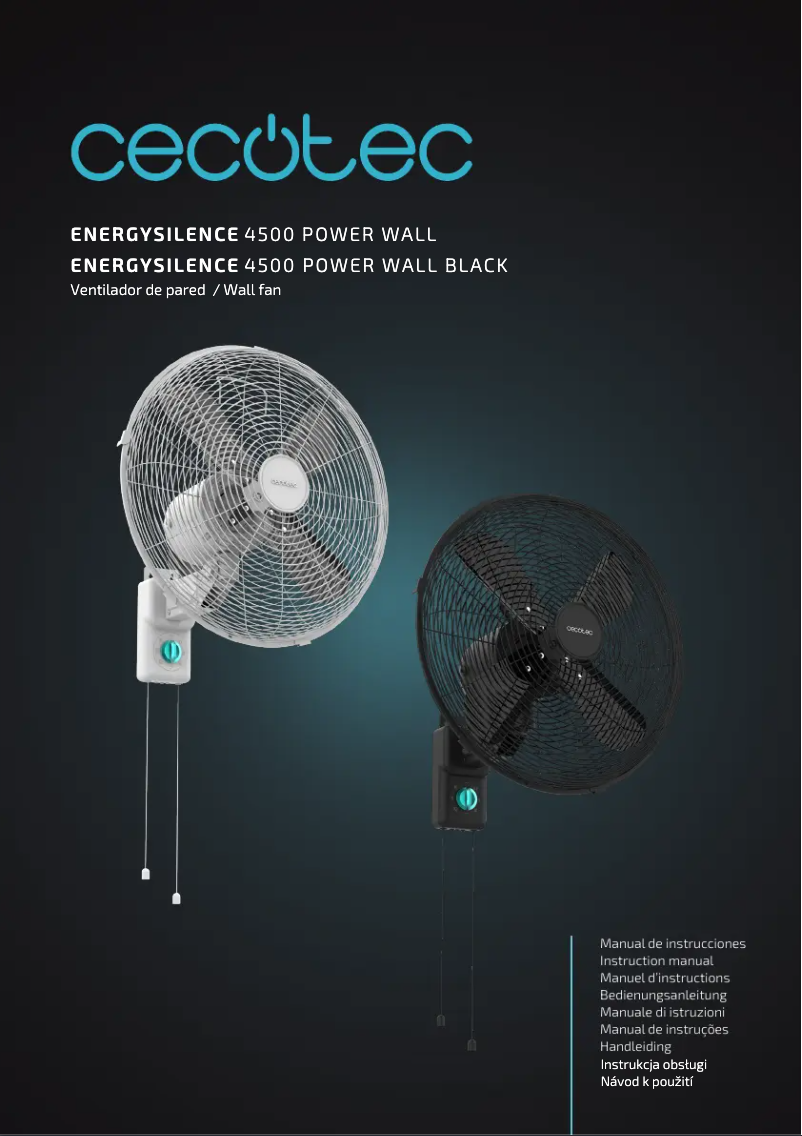 Page 1 de la notice Manuel utilisateur Cecotec EnergySilence 4500 Power Wall