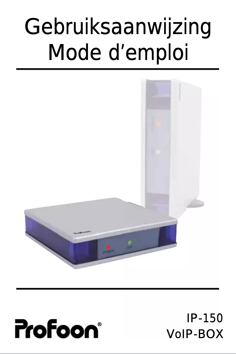 Página 1 del manual Manual de usuario Profoon IP-150