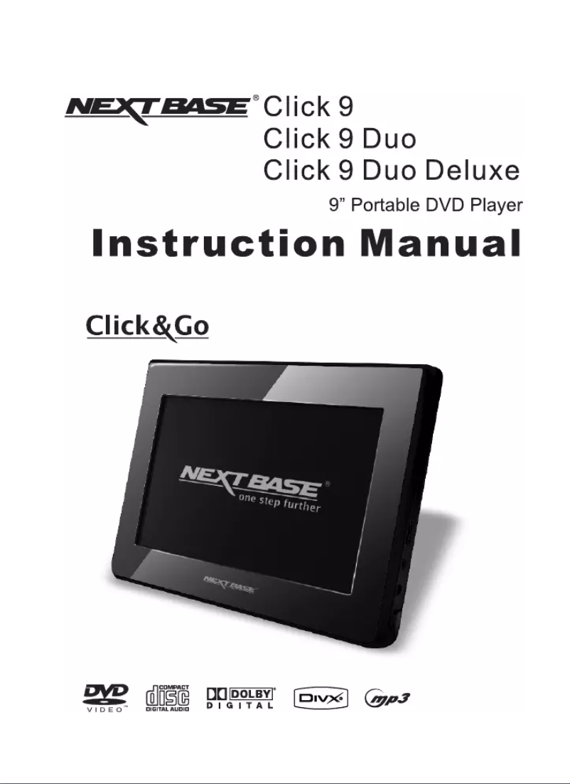 Page 1 de la notice Manuel utilisateur Nextbase Click 9 Lite