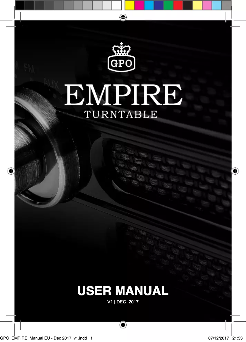 Page n°1 - Manuel utilisateur GPO Empire