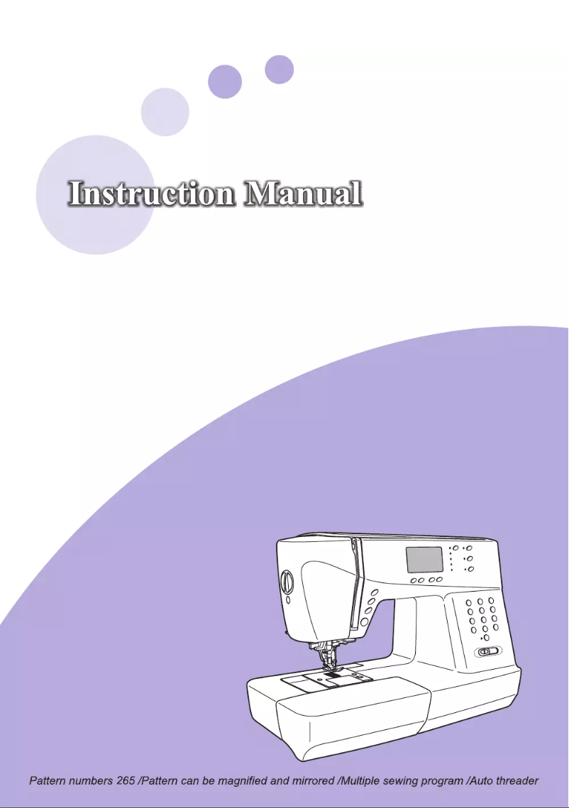 Image de la première page du manuel de l'appareil 9000E