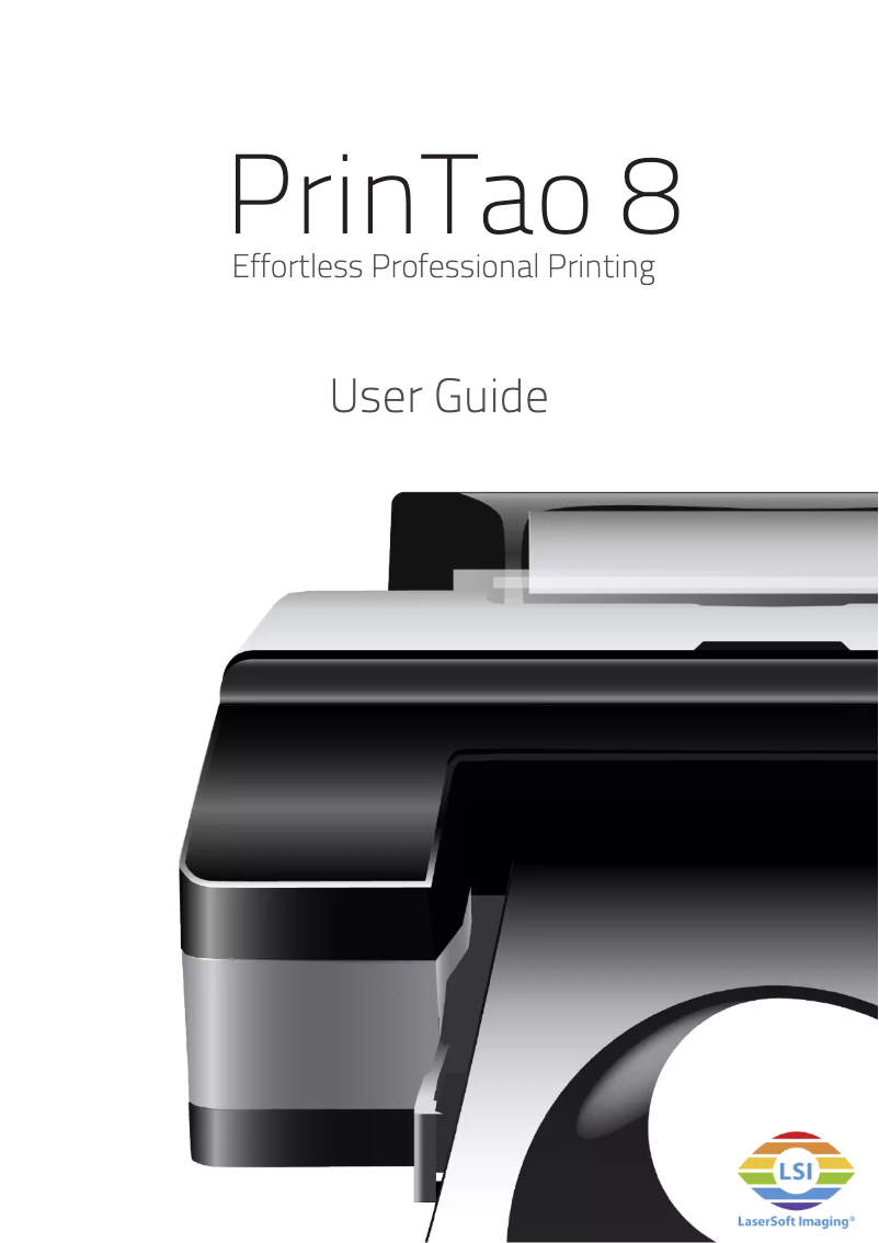 Image de la première page du manuel de l'appareil PrinTao 8