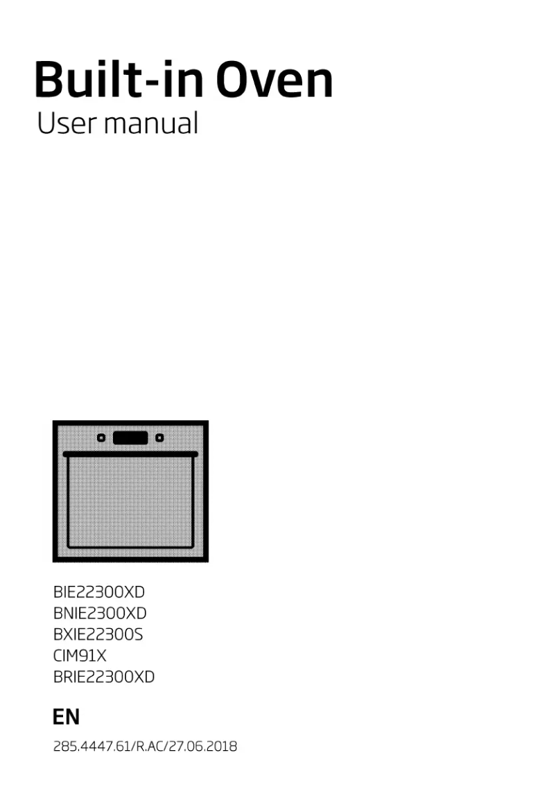 Page 1 de la notice Mode d'emploi Beko BRIE22300