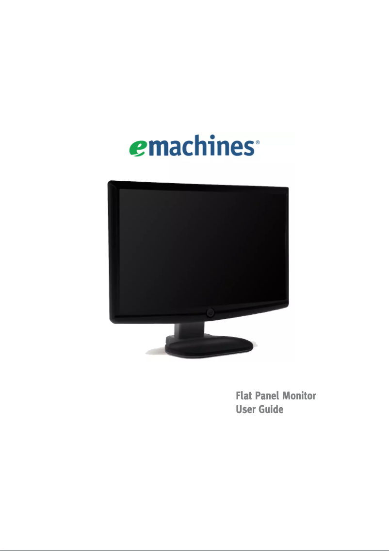 Page n°1 - Manuel utilisateur eMachines E220HQV