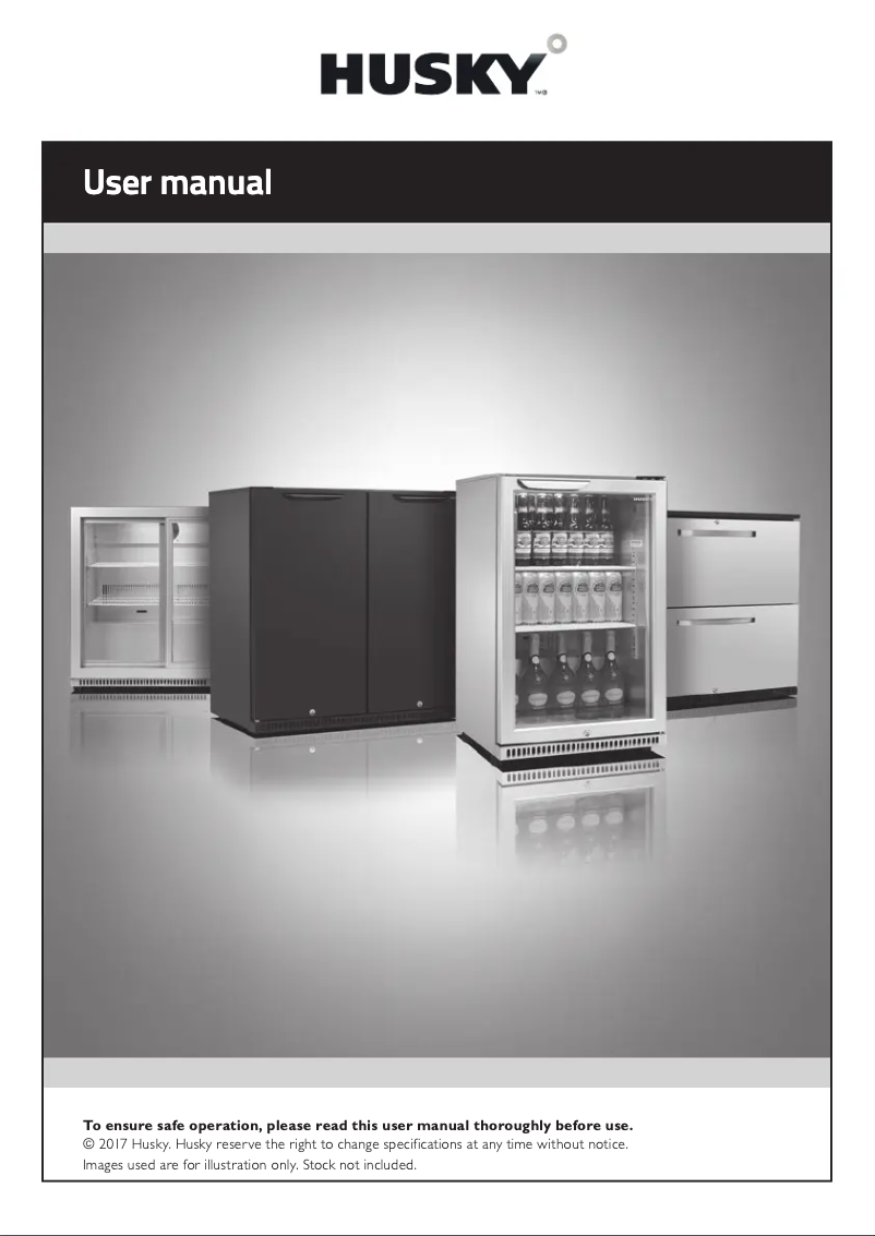 Page n°1 - Manuel utilisateur Husky C2-DWR-840