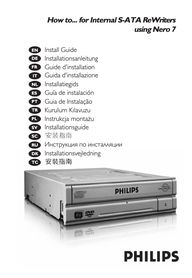 Page n°1 - Manuel utilisateur Philips SPD2515SD