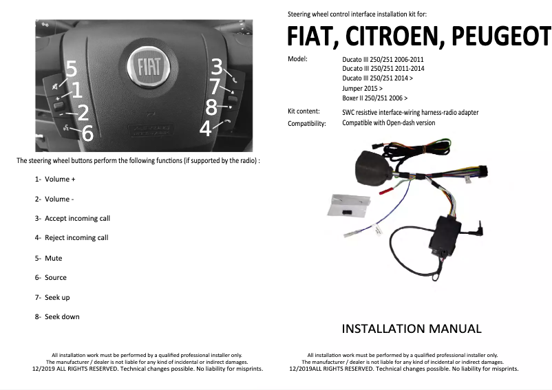 Página 1 del manual Manual de usuario Alpine APF-S101FI