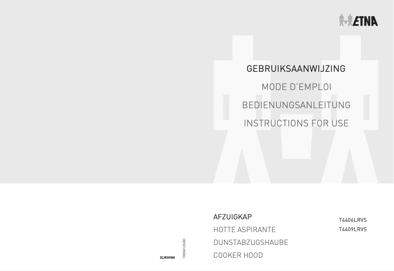 Page 1 de la notice Manuel utilisateur Etna T4406LRVS