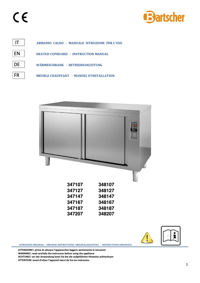 Image de la première page du manuel de l'appareil 258140