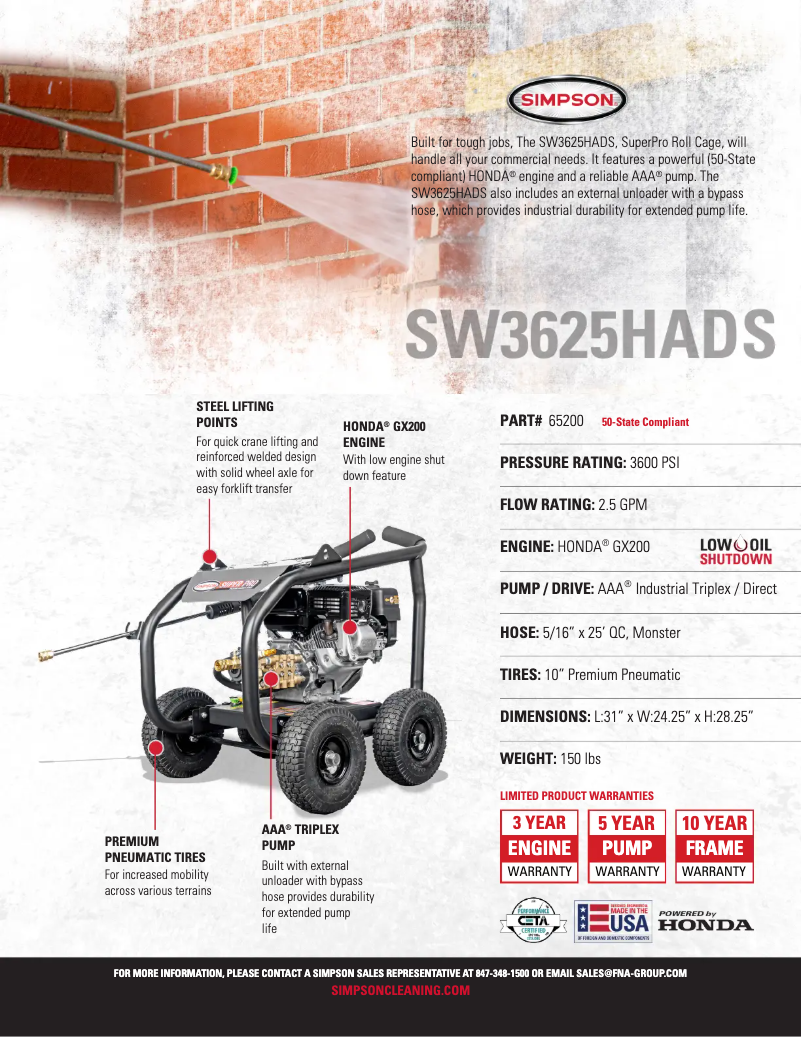Image de la première page du manuel de l'appareil SuperPro SW3625HADS-S