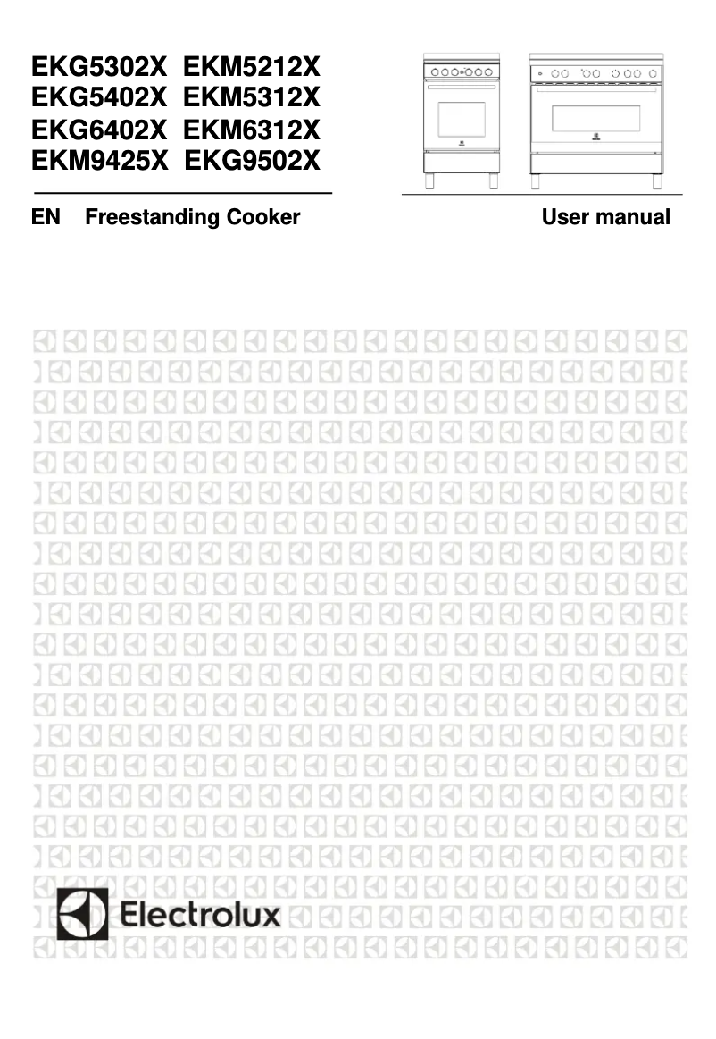 Page n°1 - Manuel utilisateur Electrolux EKG5302X