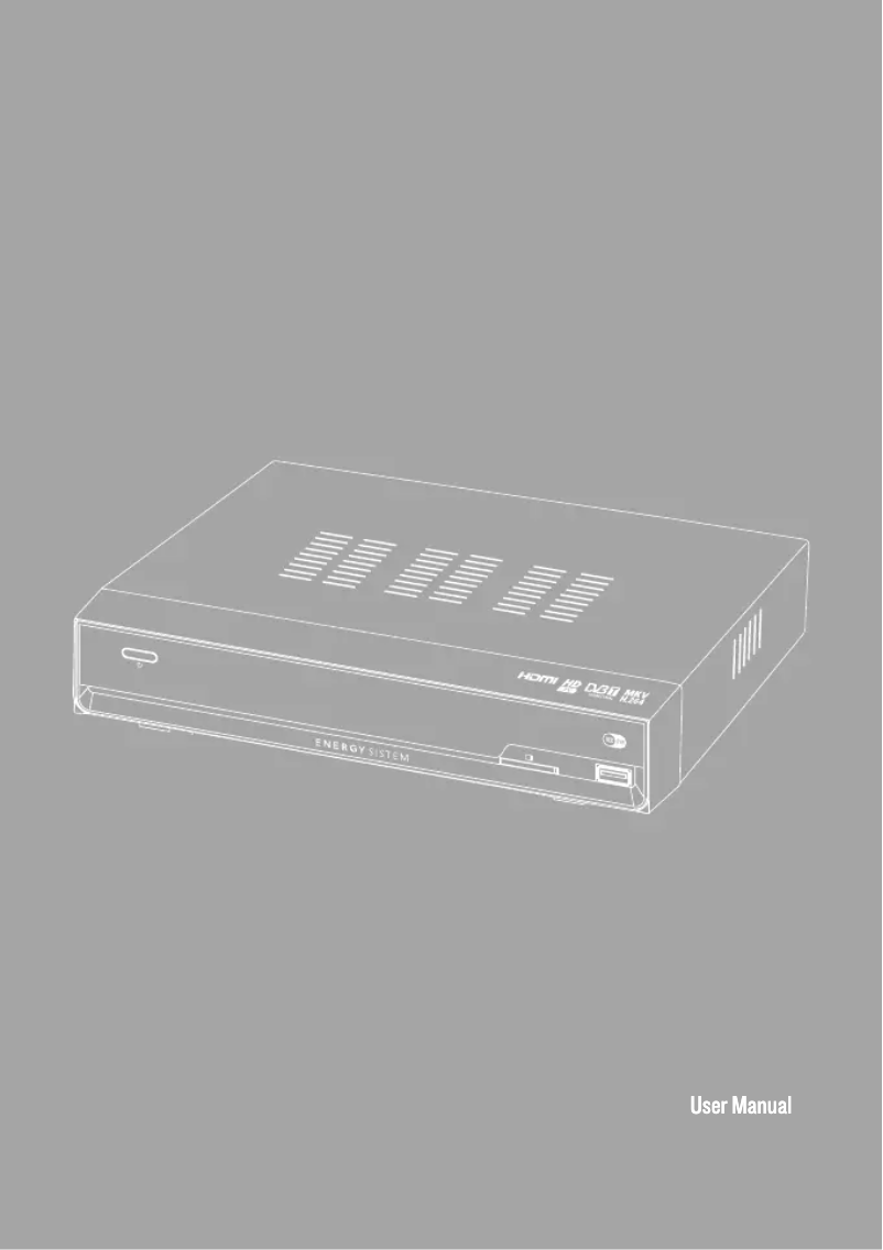 Página 1 del manual Manual de usuario Energy Sistem Energy P3450