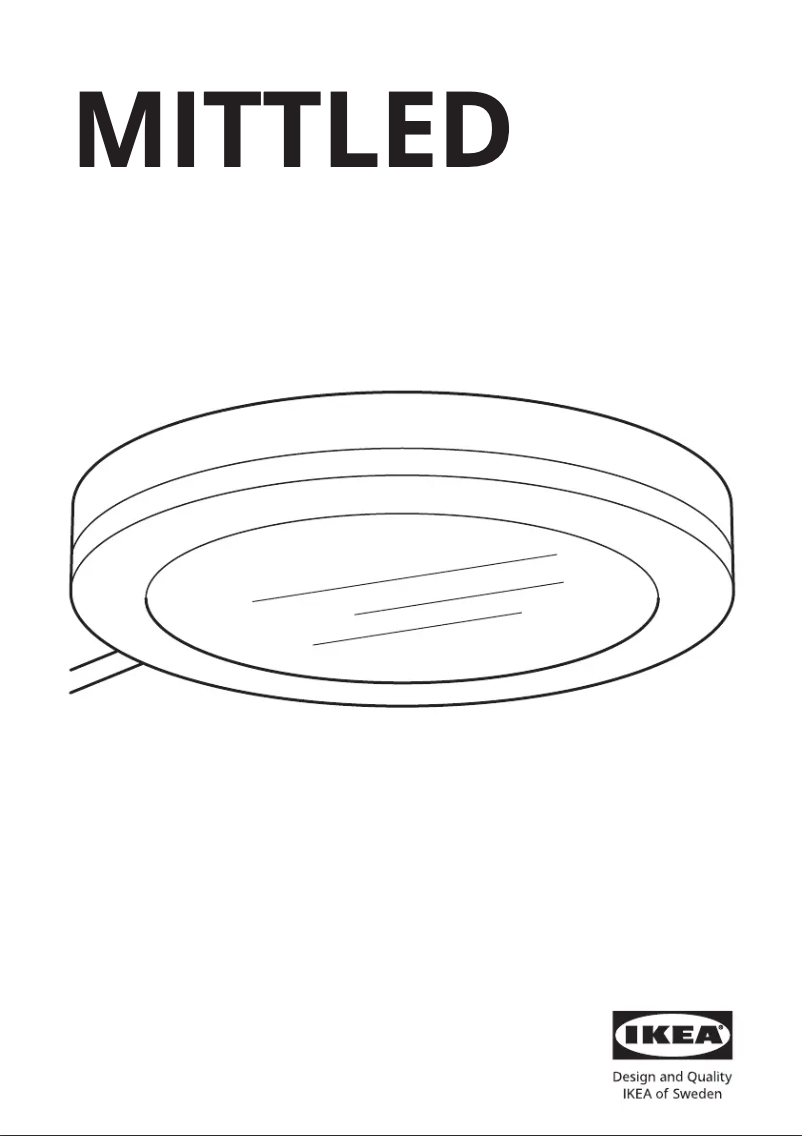 Image de la première page du manuel de l'appareil MITTLED 005.286.62