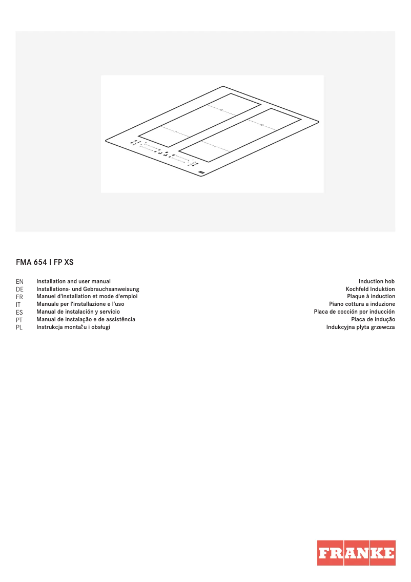 Página 1 del manual Manual de usuario Franke FMA 654 I FP XS