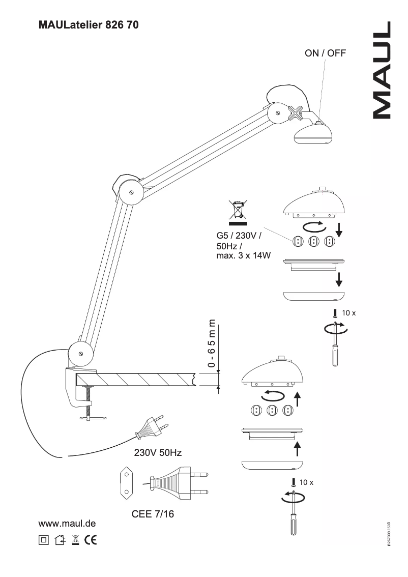 Imagen de la primera página del manual del dispositivo Atelier
