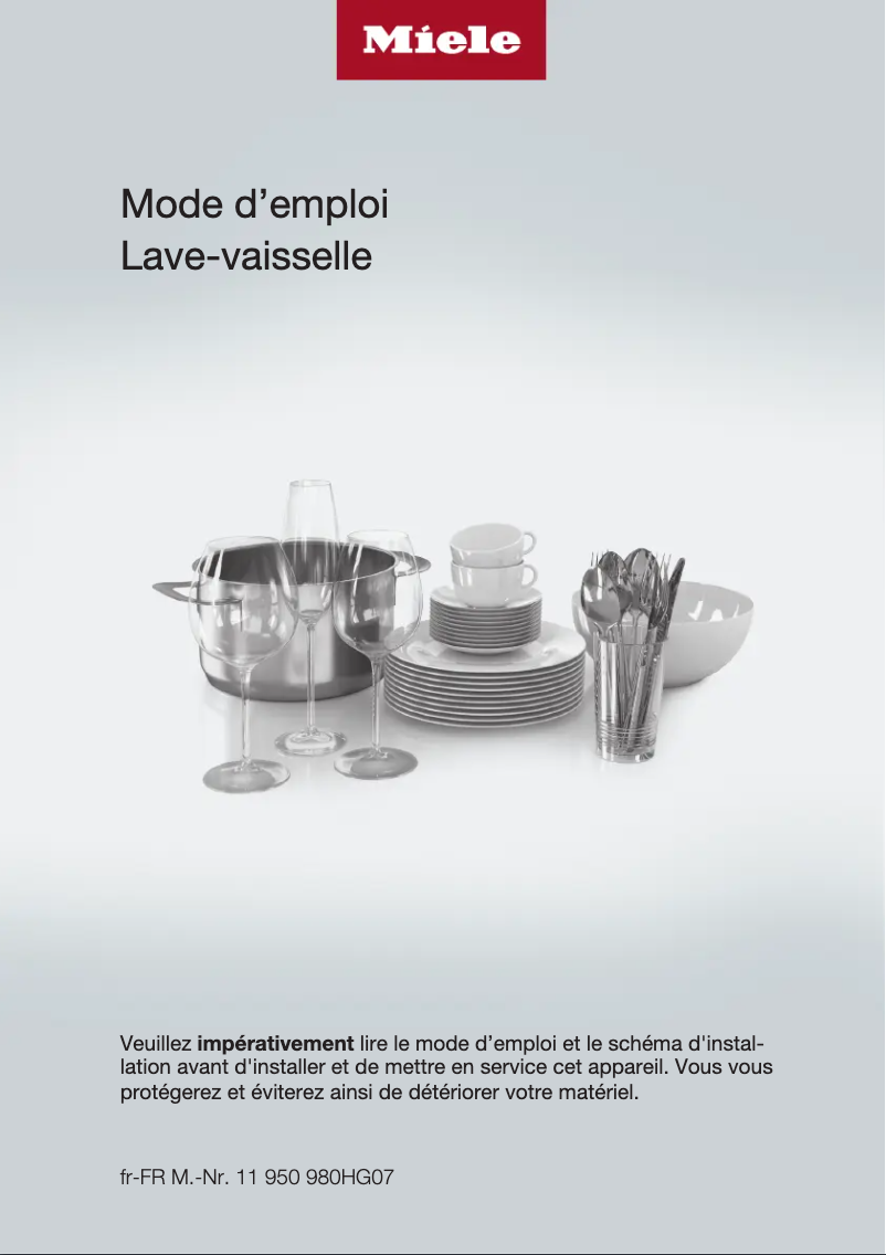Image de la première page du manuel de l'appareil G 7060 SCVi