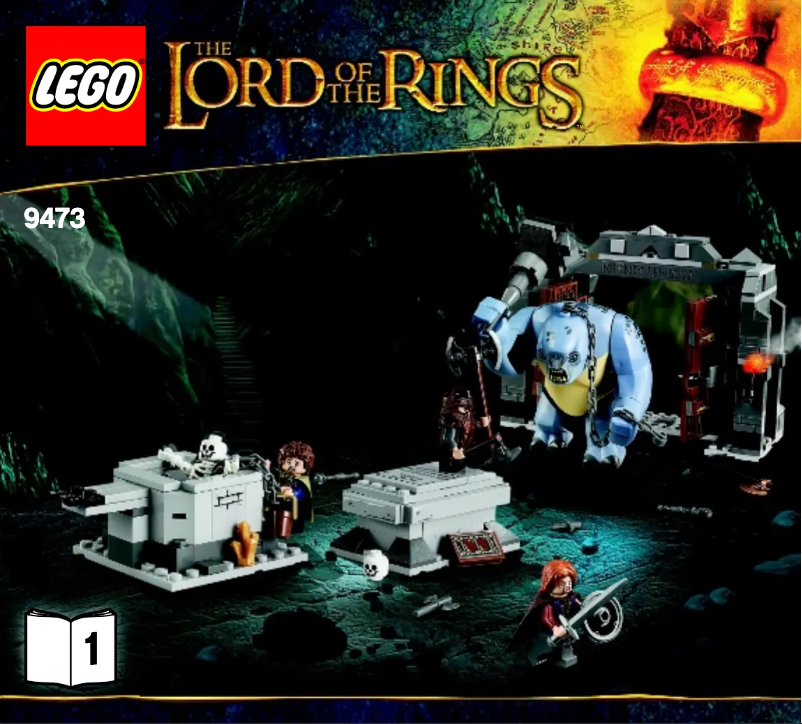 Page 1 de la notice Manuel utilisateur Lego The Lord of the Rings 9473