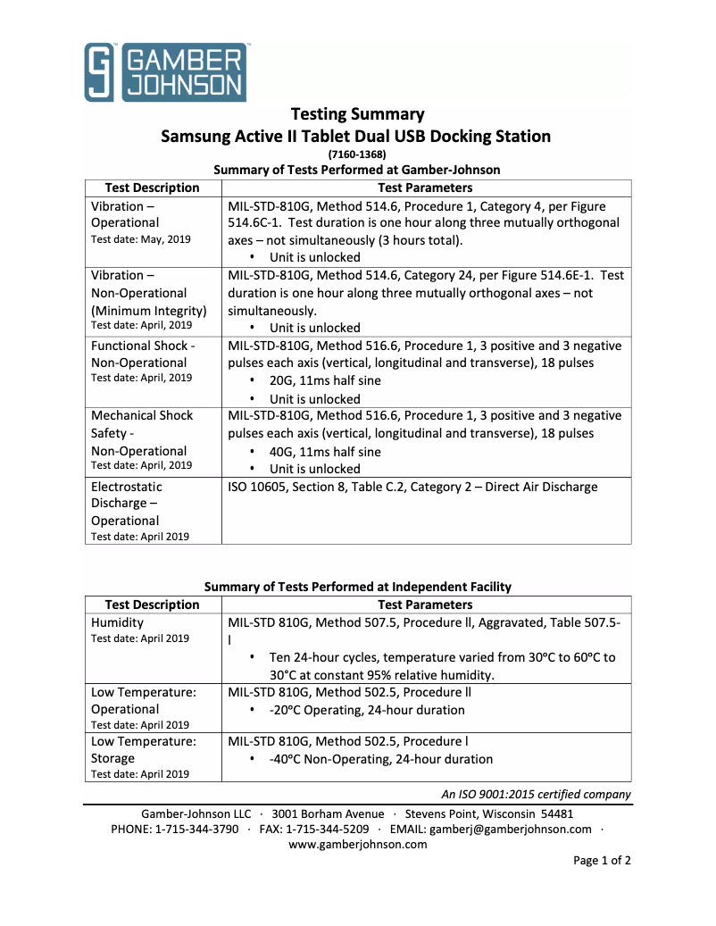 Imagen de la primera página del manual del dispositivo 7160-1368