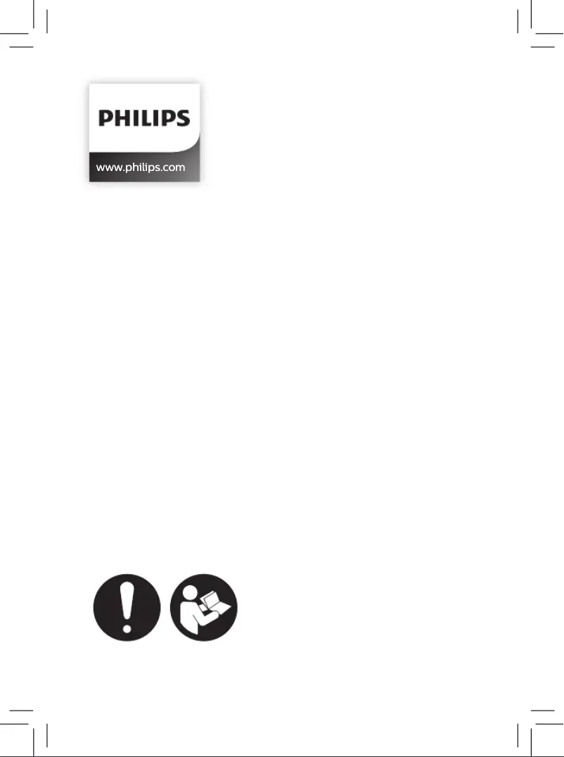 Page 1 de la notice Guide de démarrage rapide Philips Airfryer XXL HD9656