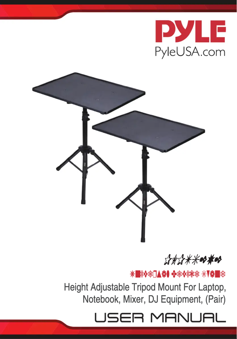 Page n°1 - Manuel utilisateur Pyle PLPTS2X2