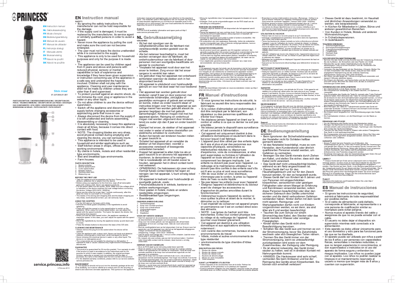 Image de la première page du manuel de l'appareil The Beast 221206