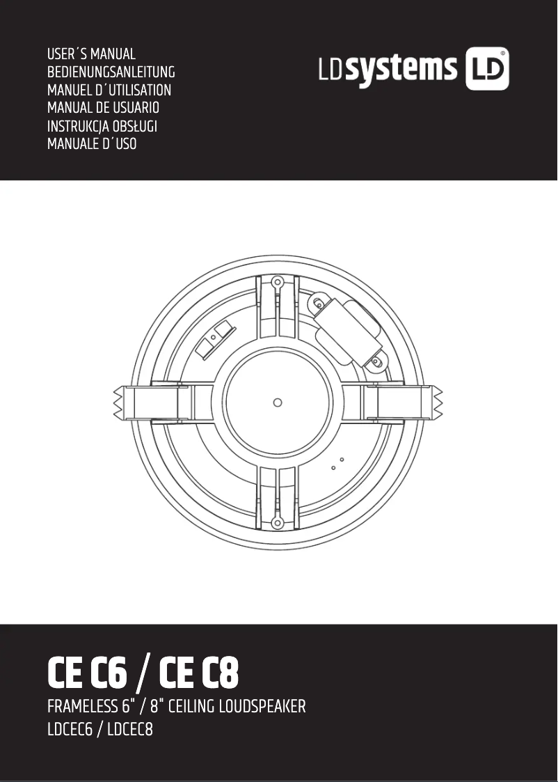 Página 1 del manual Manual de usuario LD Systems CE C6