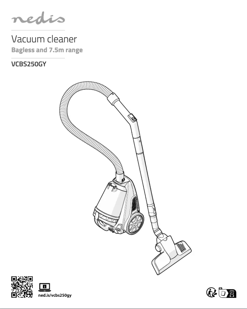 Image de la première page du manuel de l'appareil VCBS250GY