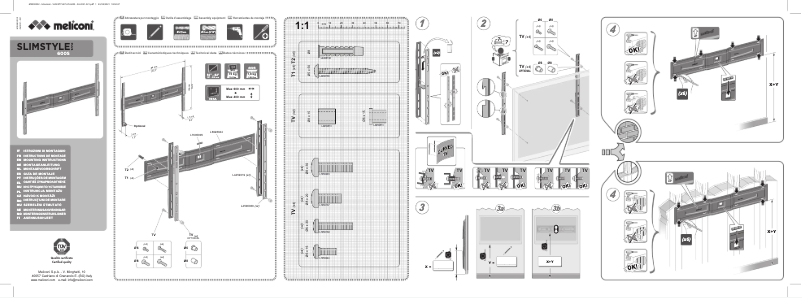 Page 1 de la notice Manuel utilisateur Meliconi Slimstyle Plus 600 S