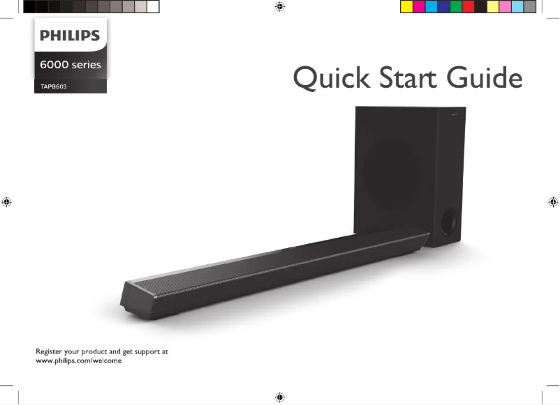 Image de la première page du manuel de l'appareil TAPB603