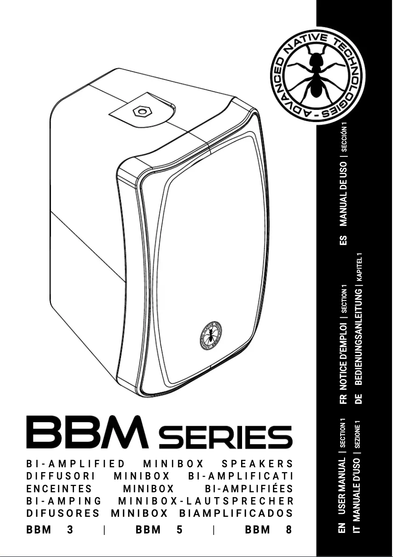 Image de la première page du manuel de l'appareil BBM 5