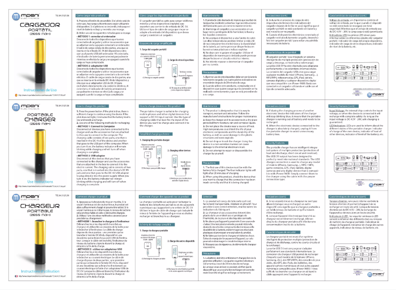 Page 1 de la notice Manuel utilisateur Imperii Electronics TE.04.0127.06