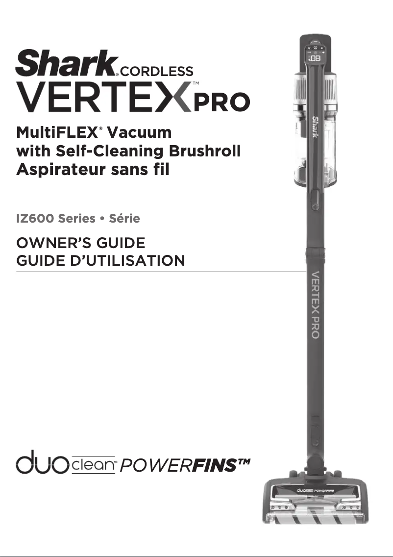 Image de la première page du manuel de l'appareil Vertex Pro IZ662H