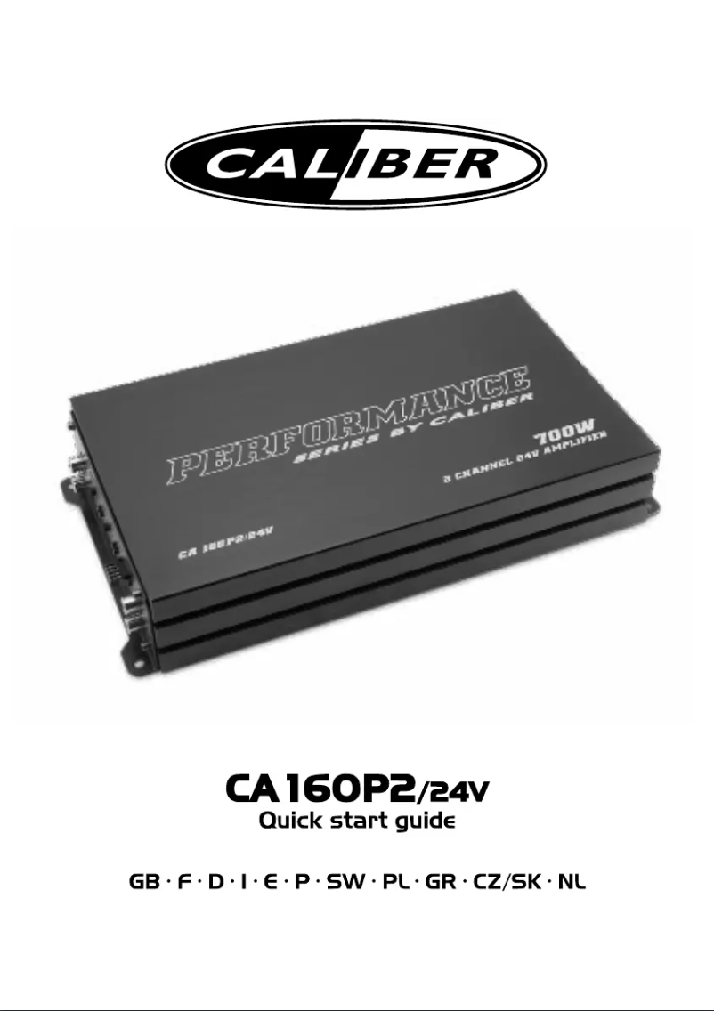 Imagen de la primera página del manual del dispositivo CA160P2