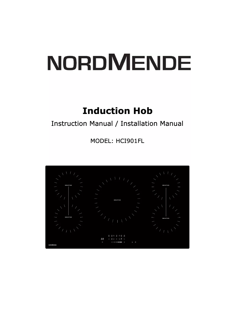 Page n°1 - Manuel utilisateur Nordmende HCI901FL