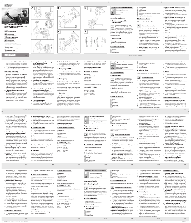 Page n°1 - Manuel utilisateur Ultimate Speed IAN 311639