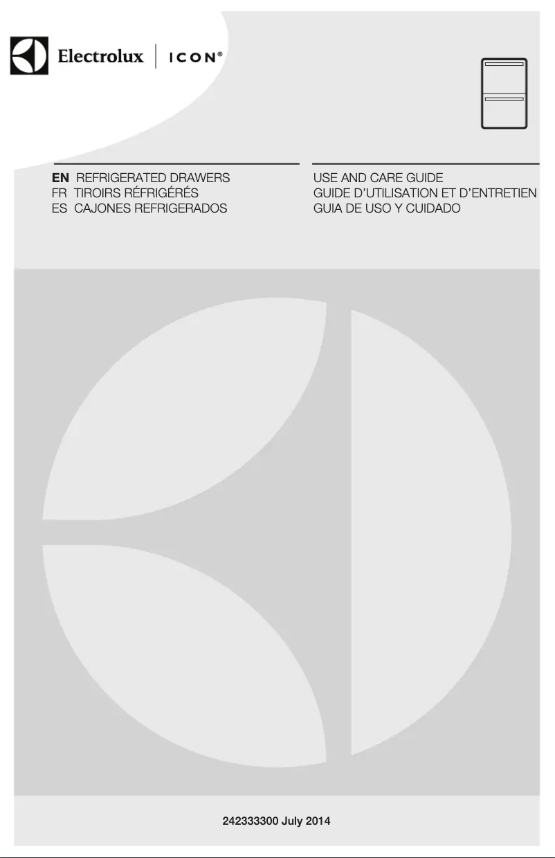 Image de la première page du manuel de l'appareil E24RD50QS