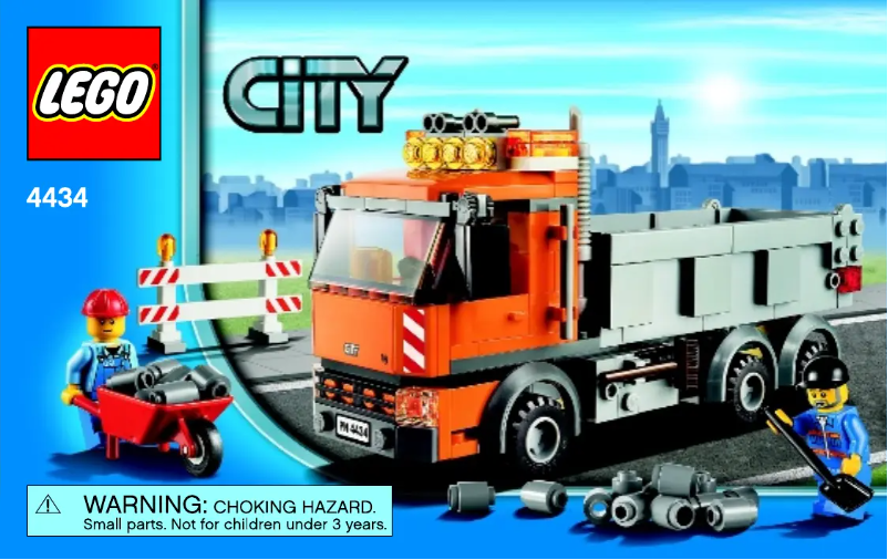 Page 1 de la notice Manuel utilisateur Lego City 4434