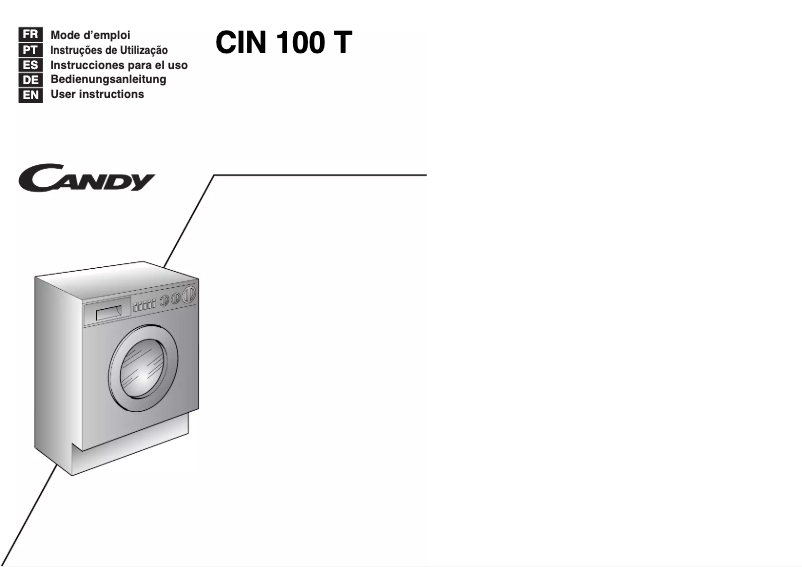 Image de la première page du manuel de l'appareil LB CIN 100 T