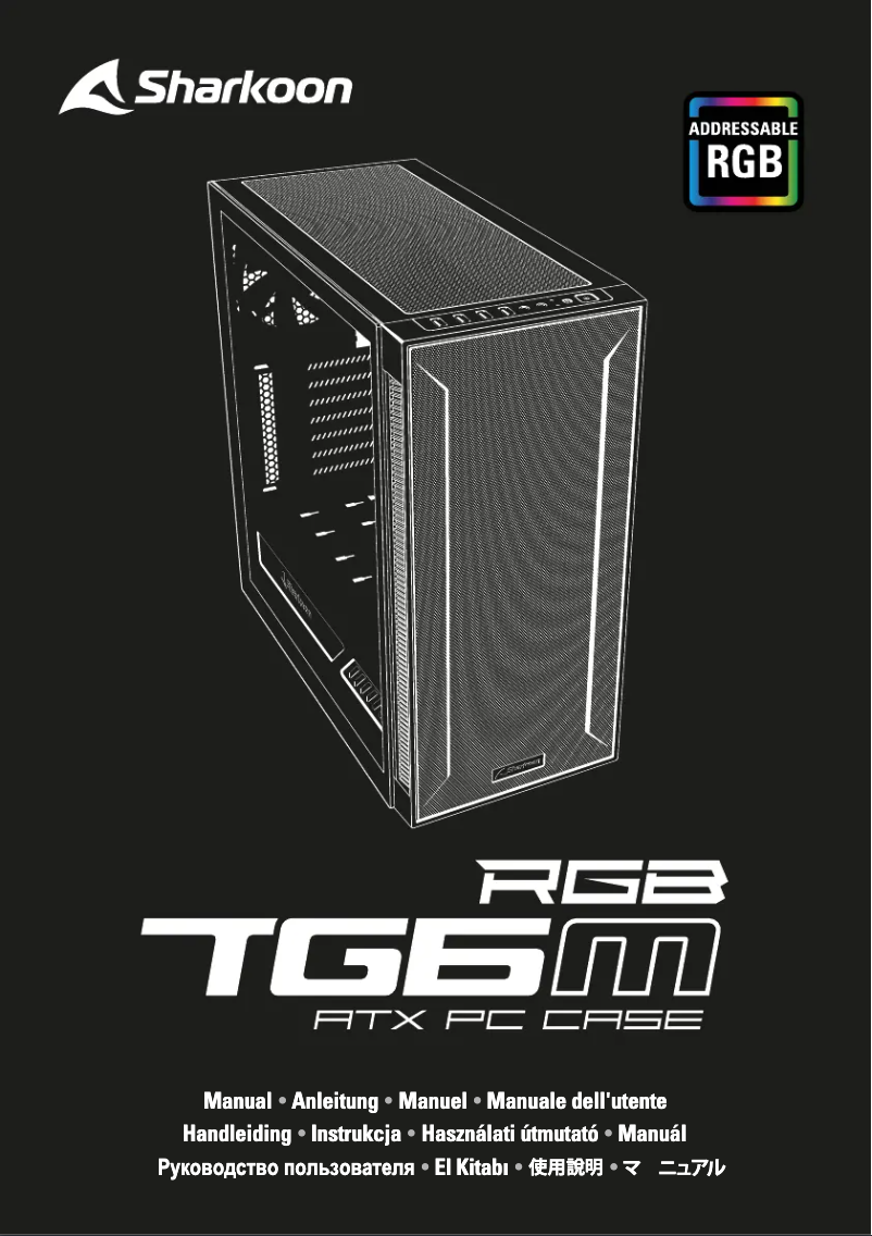 Image de la première page du manuel de l'appareil TG6M RGB
