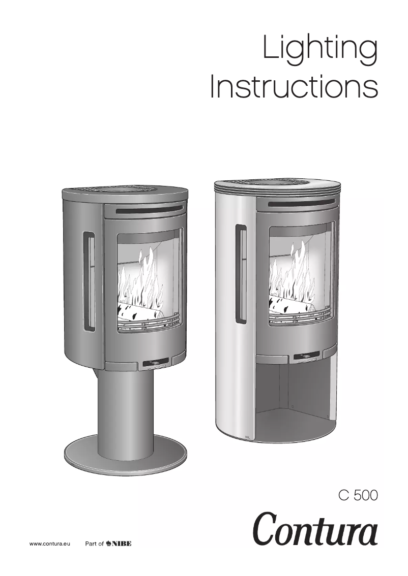 Page n°1 - Manuel utilisateur Contura C 500